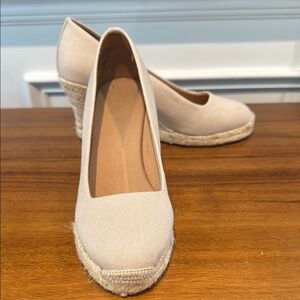 J. Crew Espadrille Wedges with Jute Heel